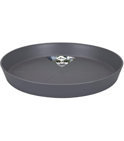 Hentschke Keramik Untersetzer Blau – 42x5,5 Cm, Stellfläche 36 Cm, Frostsicher, Made In Germany