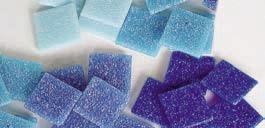 VBS Mosaiksteine Set Blau, 10 x 10 mm - 2