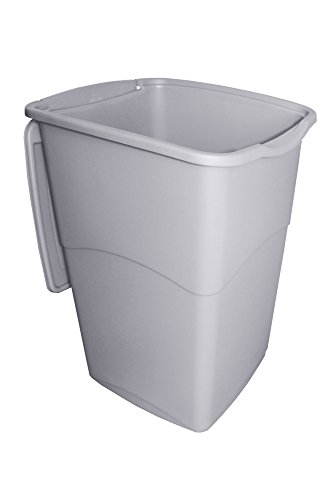 Wäschetruhe Wäschekorb Wäschepuff mit Belüftung Koral hellgrau 50 Liter belüftet - 2