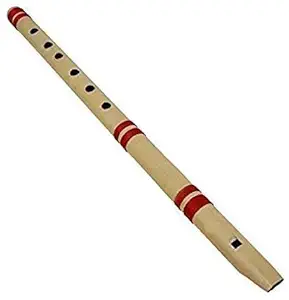 SG Musical Concert G Scale SIX Holes Finest Indian Bansuri, Bamboo Flute