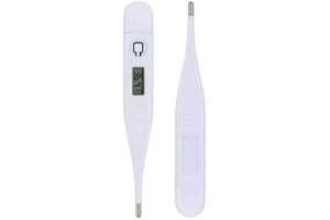 ONLINE STREET Fast and Accurate Digital Oral Thermometer, Rectal or Underarm Digital LCD Medical Thermometer for Adults, Baby or Kids