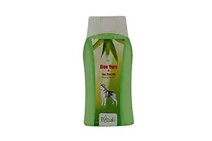 Lozalo Aloe Vera & Tea Tree Oil Pet Care Shampoo for Dogs & Cats, 200 ml