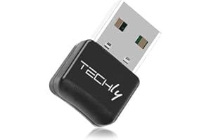 TLY TECHLY TECHLY 362534 Adattatore USB Bluetooth 5.0 per PC Dongle Classe 2 + EDR 10m
