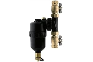 KOMIRO Filtro magnético de caldera de 22 mm en línea para calefacción central - Suministros del equipo TSFILTER