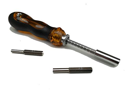 Link-e : Kit tournevis + 2 embouts 3,8 et 4,5mm pour ouvrir les consoles et cartouches Nintendo NES, Super Nintendo (SNES), N64, SEGA...