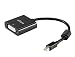 Produktbild AKasa Mini-DisplayPort Adapter (aktiv) auf DVI - schwarz