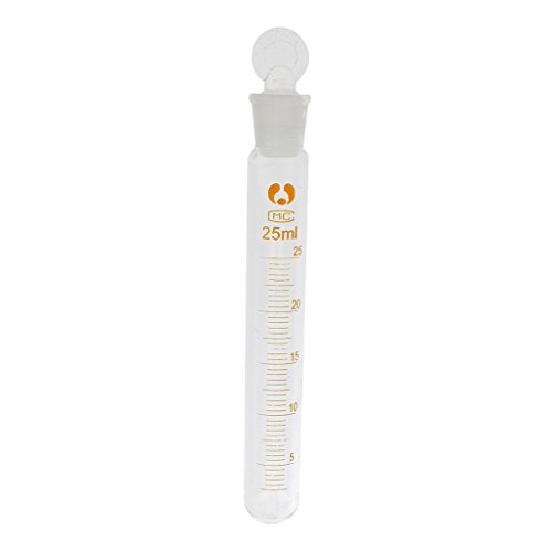 MagiDeal Graduated Pipettes Reagenzgläser Reagenzglas Laborglas 25ml für Labor - 2
