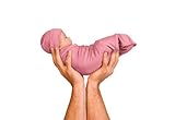 Cocooi Babywrap Merino Baby Swaddle and Beanie Set, Raspberry, For Newborn Babies