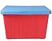 Produktbild Ondis24 Lagerbox Transportbox Pandorino XL Blau Rot 155 Liter 80 x 58 x 51 cm