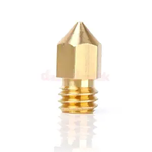 Generic 0. 5mm Copper Extruder Nozzle Print Head for Makerbot MK8 3D Printer