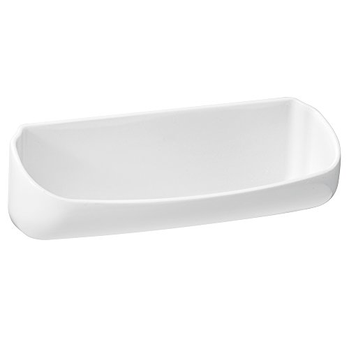 Preisvergleich Produktbild Interdesign 13330EU Affixx Brillen-Ablage für den Waschtisch, weiß