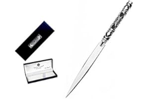 SEA GEMS HGFLMR Mens Gift Boxed Letter Opener - Medieval Celtic Spear Design