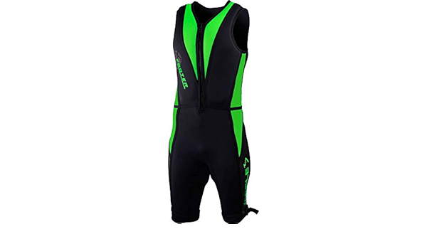 Mesle Barfussanzug Footer Pro Sleeveless Lime Barfuss Wasserskianzug Amazon De Bekleidung