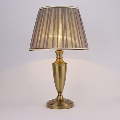 Restoring ancient ways to the bedroom to plating cloth art desk lamp study decoration