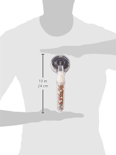 HANDHELD FILTERED SHOWER HEAD with Ion European Filtration Technology - Softens, Hydrates Hair & Skin-Saves Water and Money-Rainfall Spa Experience