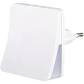 Hama LED Nachtlicht „Edge“ für Steckdose, Nachtsensor, warmes Licht (Orientierungslicht, Stilllicht, für Babys, Kinder, Erwac