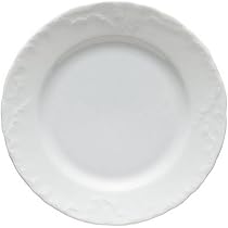 Excelsa "' Elisa Rococo Blanco Plato de Postre 19 : Amazon.es ...