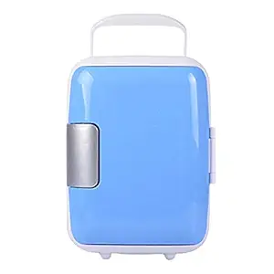 Street27 Mini Fridge Car Refrigerators 4L Portable AC/DC Powered Cooler Blue