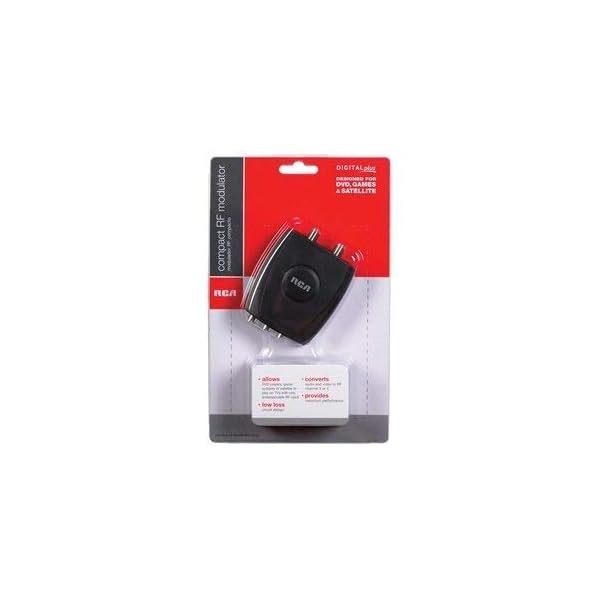 Mini RF Modulator Konverter AV auf RF Kanal