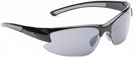 Sunlasses Mens / Ladies Wrap Around Visor Sports Biker Ski Black Retro Sunglasses Black Mirror