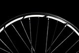 fahrrad speichen länge 28 zoll reflektierende Felgen-Aufkleber fürs Fahrrad in schwarz (reflektieren weiß)