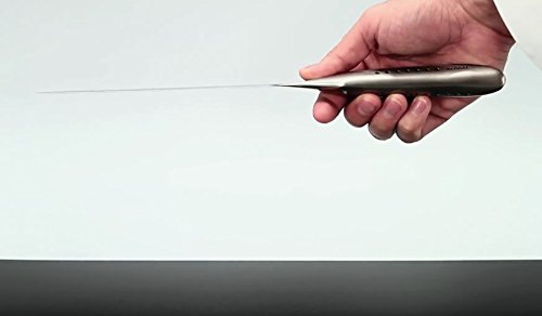 GLOBAL SAI-01 Kochmesser 19 cm geschmiedet mit Hammerschlagdesign inkl. PRYMO.de® Klingenschutz - 6