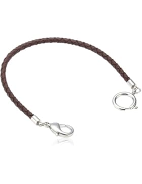 MTS Taschenuhrkette Kordel geflochten braun 4289