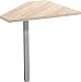 Produktbild CSSchmal Soft Plus Eckplatte, Eiche, 75 x 75 x 75 cm