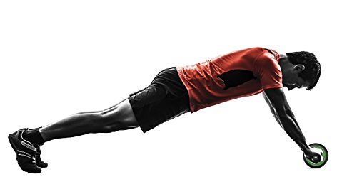 Bauchtrainer für starke Schultern / Arme / Rücken / Bauchmuskeln :: Bauchroller für ganzen Körper :: Bester Bauchmuskeltrainer für Zuhause mit Doppel-Bauchübungsrad :: Ab Roller für Sixpack :: 100%-Geld-zurück-Garantie & lebenslange Gewährleistung - 5