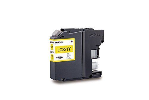 Brother Original Tintenpatrone LC-221Y (gelb) (kompatibel mit Brother DCP-J562DW, MFC-J480DW, MFC-J680DW, MFC-J880DW) - 4