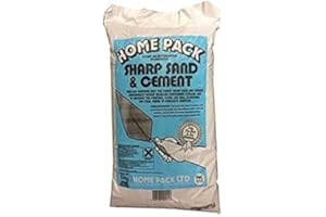The Retail Heaven SHARPSAND Ready to Use Sharp Sand & Cement Mix in Easy to Manage Home-Sized (1 x 10kg Bag), N.A