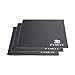 Price comparison product image FYSETC 3D Printer Build Plate, 120X120 mm/4.7"X4.7" Heated Bed Sheet Build Surface with Adhesive Backing Platform for Monoprice Select Mini v2 Printer Parts