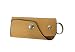 Essart PU Leather Keyfob Holder Plain finish for 6keys, one detachable ring, button closure - Yellow RS.329.00