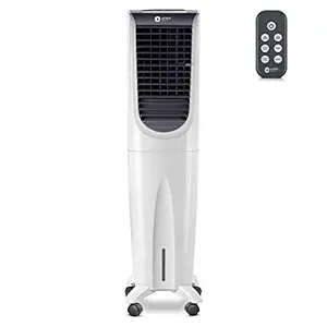 Orient Electric CT5502HR Tower Cooler with Remote - 55L, White & Grey
