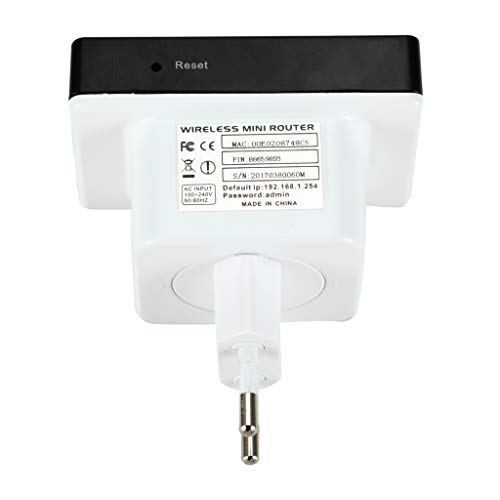 Preisvergleich Produktbild Dolity Highspeed WLAN Repeater Wifi Verstärker Router 300Mbps Signalverstärker, EU Netzteil -Weiß