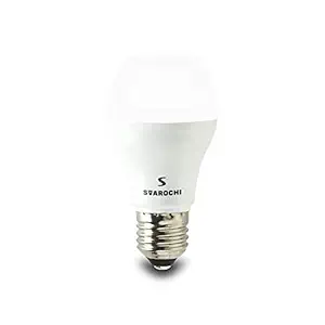 Svarochi Smart B22 App Control, Dimmable and Energy Efficient LED Bulb (Off-White, 9 W)