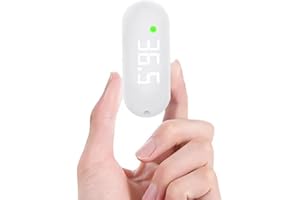 RUDFUZ Rechargeable Forehead Thermometer Mini USB Termometer Digital Baby Monitor Body Temperature Children's Infrared Fever Meter