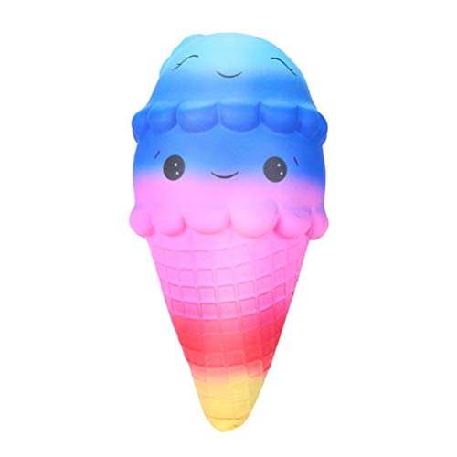 Preisvergleich Produktbild Setsail Doppelkopf Regenbogen Eiscreme Dekompressions Spielzeug, Duft Brot Dekompressions Spielzeug, Geburtstags Umreifung