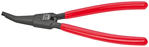 KNIPEX 45 21 200 Montagezange für Sprengringe auf Wellen brüniert mit Kunststoff überzogen 200 mm