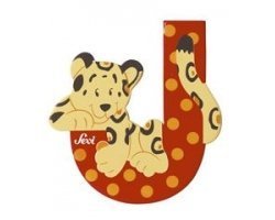 Sevi Alphabet Buchstaben Graffiti Animal, Buchstabe Jaguar J