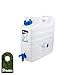 Produktbild Bradas Wasserkanister 15l mit Hahn Seifenspender Kunststoff Wasserbehälter Wassertank KTZD15 4849