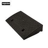 Curbside Car, Plastic Car Ride Aid and Motorbike Portable Lightweight with High Strength Hard Plastic Door, Protective Step Ramp, Hanging Stamps 5/9 cm, Black, A；50 * 22 * 5cm