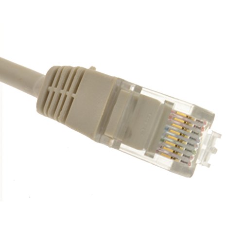 Grey Netzwerk Ethernet RJ45 CAT 5e UTP Patchkabel LAN Kupfer Kabel Anschlusskabel 6 m - 2