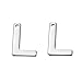 Produktbild Edelstahl glatt 26 Buchstaben Alphabet "A" bis "Z Charm Anhänger für Schmuckherstellung L
