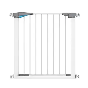 Emily Pets Safety Gate 79-86 cm Stair Fence Barrier Railing for Kids/Baby/Pet
