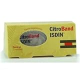 Las recargas son pastillas que recargan las pulseras antimosquitos con un diseño ergonómico e incorpora un medidor de UV. Contiene material fotosensible que cambia de color con la intensidad de los rayos UV para promover la reaplicación de la fotoprotección.