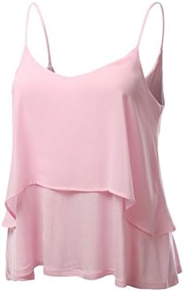 Womens Vest,Moonuy,Mens Shirts Casual,Girl Chiffon Sleeveless Halterneck Tank Crop Tops Winetr Autumn Summer T-Shirt Casual Fashion Elegant T-Shirt Tops Blouse Pullover For Ladies (M, Pink)