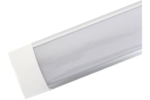 SILAMP Réglette LED 150cm 48W - Blanc Froid 6000K - 8000K