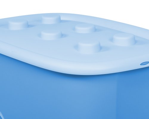 Aufbewahrungsbox Spielzeugbox Funny, hellblau - 3