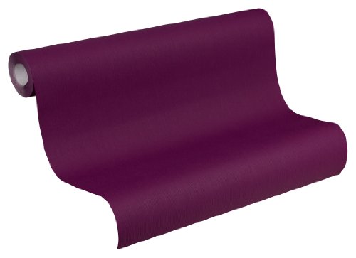 Schöner Wohnen 227737 Vliestapete Unitapete, violett